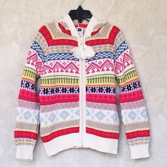GAP Other - Hooded Sweater GAP Girl's (S) Zipper 100% Cotton
